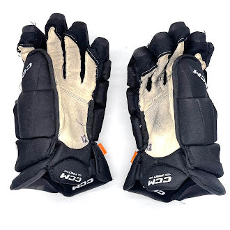 Gants de hockey CCM HGJSPP Pro Stock d'occasion (noirs)